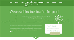Desktop Screenshot of goodmustgrow.com